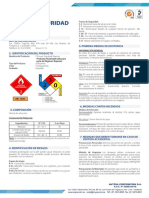 Msds Thinner en Español PDF