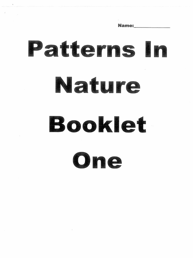 Booklet One 1 | PDF