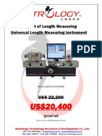 2010 Prcie For Universal Length Measuring Machine