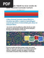 A Educação Infantil Na Nova Versão Da Base Nacional Curricular Comum