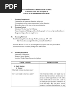 Download Detailed lesson plan Grade 10 by Joseph SN370819216 doc pdf