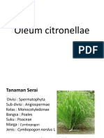 Oleum Citronellae