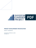 ICP Project Development Specification