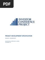 ICP Project Development Specification