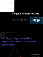 6-Sigma Process Quality: Measured Success.