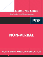 Understanding Non-Verbal Miscommunication