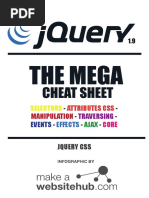 Jquery Mega Cheat Sheet Printable