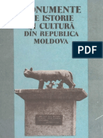 Monumente de Istorie Şi Cultură Din Republica Moldova Chişinău 1994 PDF