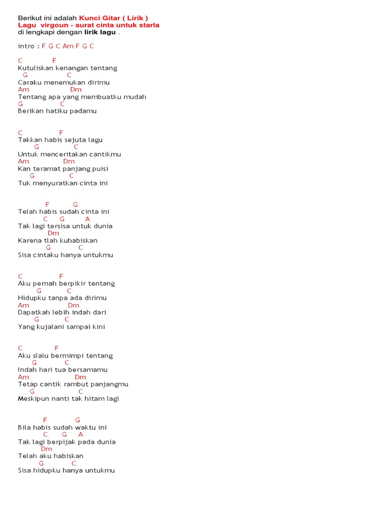 Kunci Gitar Pdf