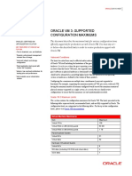 Oracle VM 3: Supported Configuration Maximums: Notes and Conditions