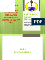 Penggunaan Metode Biotrickling Filter Dalam Mengatasi Polutan Gas