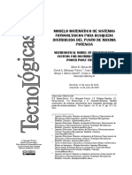 Modelo Matemático de Sistemas Fotovoltaicos para Busqueda Distribuida Del Punto de Maxima Potencia