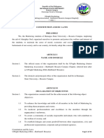 Amendment FINAL Proposal Constitution and by Laws