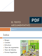 El Texto Argumentativo