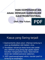 Asuhan Keperawatan Anak Dengan Gangguan Gastrointestinal