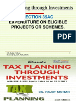 Tax Planning Through Investments: Section 35ac