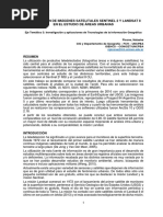 Correccion de imagenes satelitales en areas urbanas