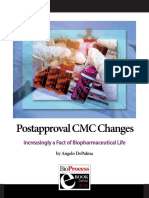 Postapproval CMC Changes