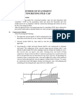 Method Statement of Concreting Pile Cap Rev02