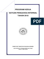 Program Kerja Satuan Pengawas Internal TAHUN 2018: Rumah Sakit Umum Wijayakusuma Kebumen