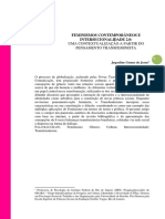 Artigos: Uma Contextualização A Partir Do Pensamento Transfeminista