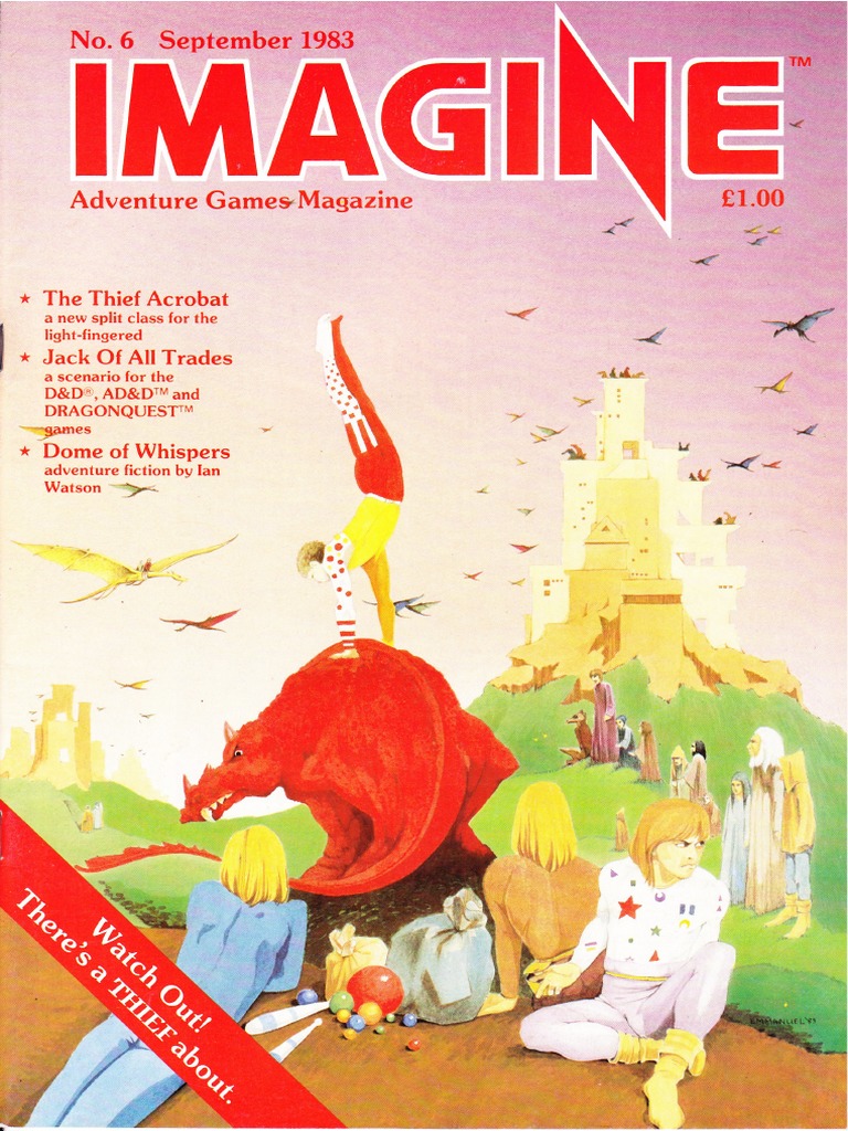 Imagine 06 | PDF | Tsr (Company) Games | Wizards Of The