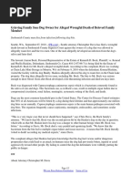 bite dog complaint sample wrongful death motion motions procedure chart court