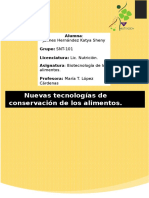 tecnicas de procesamiento de alimentos