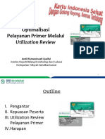 Optimalisasi Pelayanan Primer Melalui UR (BPJS Kesehatan)