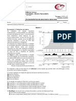 Avaliação de Biologia e Geologia na Escola Secundária do Cartaxo