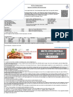 Irctcs E Ticketing Service Electronic Cancellation Slip (Personal User)