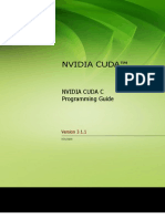 NVIDIA CUDA C Programming Guide 3.1