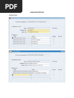 Custom Form SUP5 Error