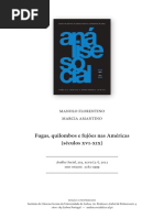 Fugas e Quilombolas Nas Americas
