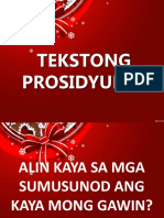 Tekstong Prosidyural