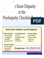 PCL-R Disparity PDF