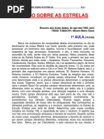 Mestre Mário Sassi - Curso Sobre as Estrelas