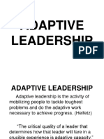 Adaptive Leadership