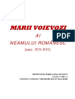 Laura Borse - Marii Voievozi Ai Neamului Romanesc PDF
