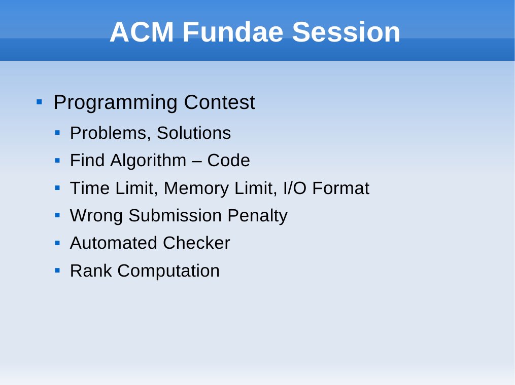 ACM Programming Contest Guide | PDF