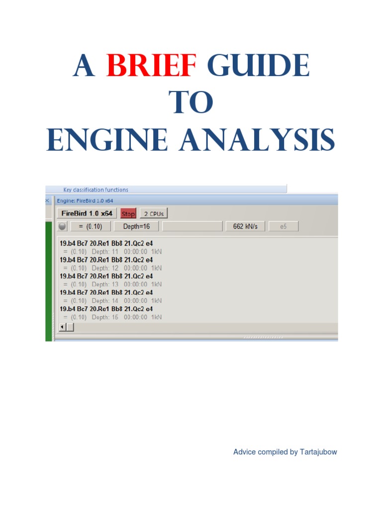 Effective Chess Engine Analysis Guide | PDF | Chess Openings | Games Of ...