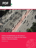 Relatorio CIclovias SP