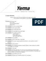 Lavanderas discuten la vida de Yerma en el arroyo