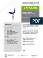 Baroli 05: Battery Powered Digital Pressure Gauge