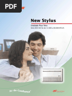 Sistema MiniSplit Piso e Teto