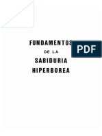 Fundamentos de La Sabiduria Hiperborea Volumen I