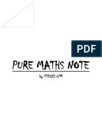 Pure Maths Note: by STEVIE-G™