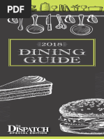 Dining Guide 2018