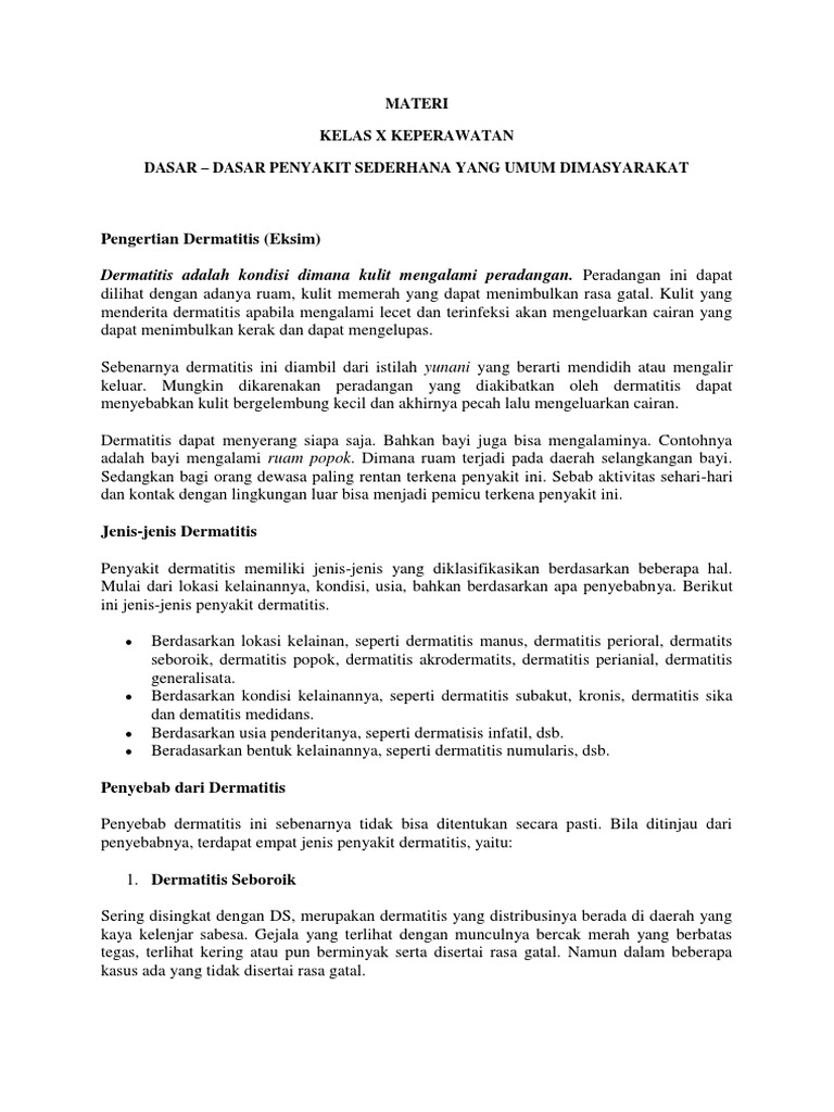 Penyakit X - Blog Kesehatan Anda