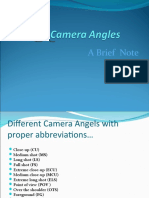 Camera Angles PPT